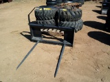 HAY FORK F/ SKID STEER