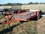 T.PULL 16FT FLATBED TRLR- NO PAPERS