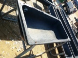 5FT PLASTIC FEED TROUGH- SOME DAMAGE