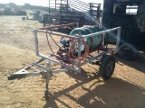 50GAL SPRAYER ON TRLR W/ GAS ENG