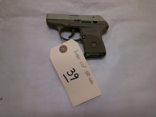 RUGER LCP .380 AUTO PISTOL W/ BOX