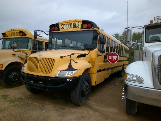 2015 IH 71 PASS SCHOOL BUS- BLOWN MOTOR-NOT RUNNIG
