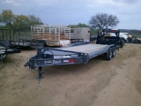 E.TX T.PULL 20FTx8FT FLATBED TRLR- MSO