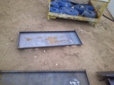 (1) CLOSED PLATE F/ SKID STEER