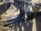 SET 4FT ADJ FORKS F/ SKID STEER