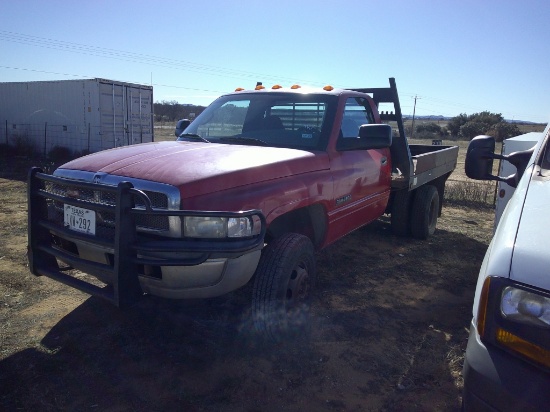 2011 DODGE 1T S.CAB FLATBED PU