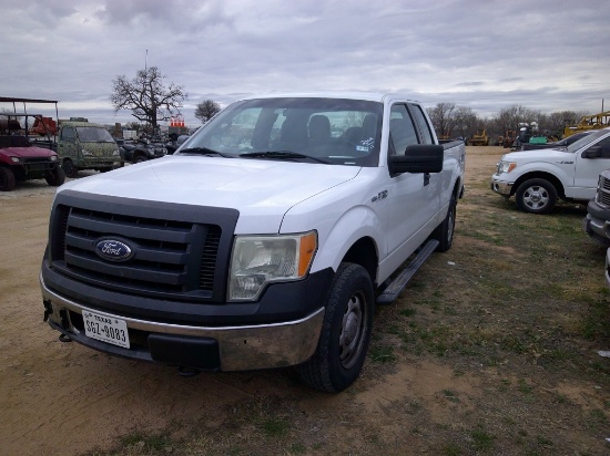 2011 FORD F150 EXTEN CAB PU