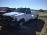 2005 FORD F350 S.CAB UTILITY BED PU- NICE