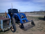 NH T475 FARM CAB TRACTOR