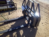 SET 4FT ADJ FORKS F/ SKID STEER