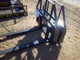 SET 4FT ADJ FORKS F/ SKID STEER