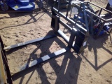 SET 4FT ADJ FORKS F/ SKID STEER
