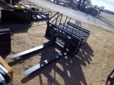 SET 4FT ADJ FORKS F/ SKID STEER