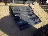 (1) H.DUTY CLOSED PLATE F/ SKID STEER