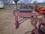SET METAL SAW HORSES