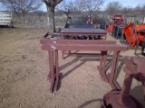 SET METAL SAW HORSES