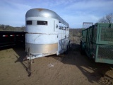 WW T.PULL 16FT COVERED STOCK TRLR- NO PAPERS