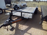 RANCH KING T.PULL 20FT FLATBED TRLR- TITLE