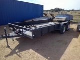 T.PULL 16FT FLATBED TRLR- NO PAPERS