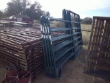 12FT 6-RAIL PANEL W/ 6FT BOW GATE