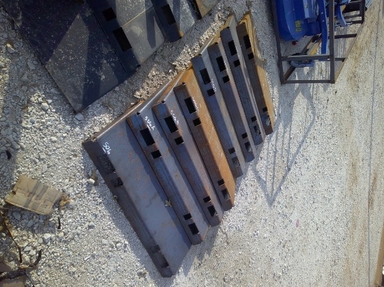 (1) SOLID PLATE F/ /SKID STEER