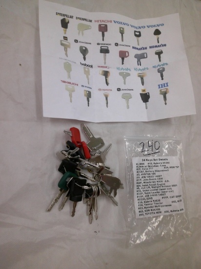 MISC EQUIPMENT KEYS