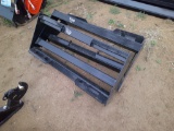 (1) OPEN PLATE F/ SKID STEER