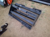 (1) OPEN PLATE F/ SKID STEER