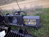 AGT H.DUTY FLAIL MOWER F/ SKID STEER- USED