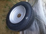 DIAMOND BACK 215-75R17.50 ON 8-HOLE WHEELS- 16 PLY