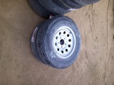 DIAMOND BACK 205-75R15 ON 5-HOLE WHEELS
