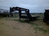 2003 LOAD TRAIL G/N 20FT SQ BACK TRLR- TITLE