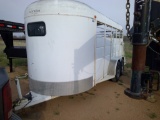 CALICO T.PULL 16FTx6FT COVERED STOCK TRLR- TITLE