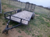 T.PULL 14FTx5FT S/A RAMP GATE TRLR- NO PAPERS