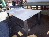 8FTx4FT ALL METAL SHOP TABLE