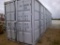 40FT HI-CUBE SEA CONTAINER W/ 4 SIDE DOORS