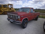 1985 FORD F150 S.CAB PU- NOT RUNNING