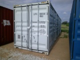 40FT HI-CUBE SEA CONTAINER W/ 4 SIDE DOORS