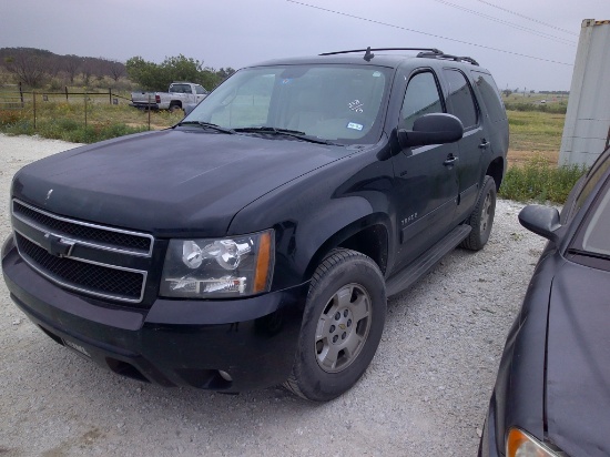 2013 CHEV TAHOE- LATE TITLE