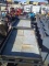 (2) SHOP CARTS & METAL TABLE