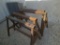 SET METAL SAW HORSES