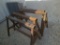 SET METAL SAW HORSES