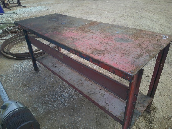 METAL SHOP TABLE