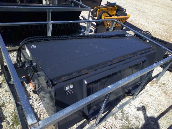 WOLVERINE 72" CLOSED BROOM F/ SKID STEER