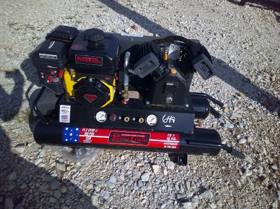 POWER TRAIN GAS TWIN TANK AIR COMP