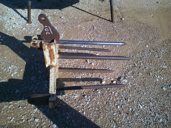 HAY SPEAR F/ SKID STEER