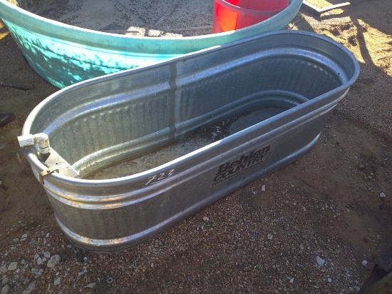 2x2x5FT GALV WATER TROUGH