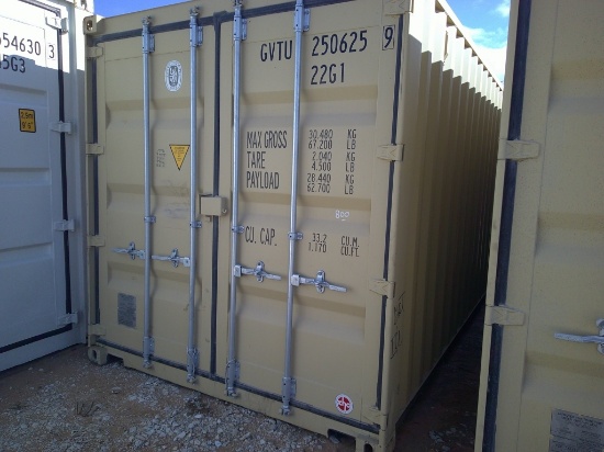 20FT SEA CONTAINER- 1 TRIP- GVTU2506222