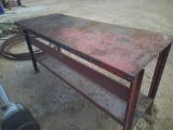 METAL SHOP TABLE