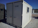 12FT SEA CONTAINER W/ SIDE DOOR & WINDOW